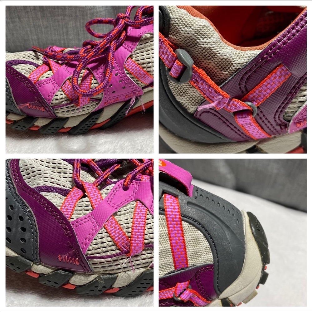 Merrell Waterpro Maipo J24598 Hiking Shoes Women's Sz 9 Aventurine Purple - Picture 8 of 11